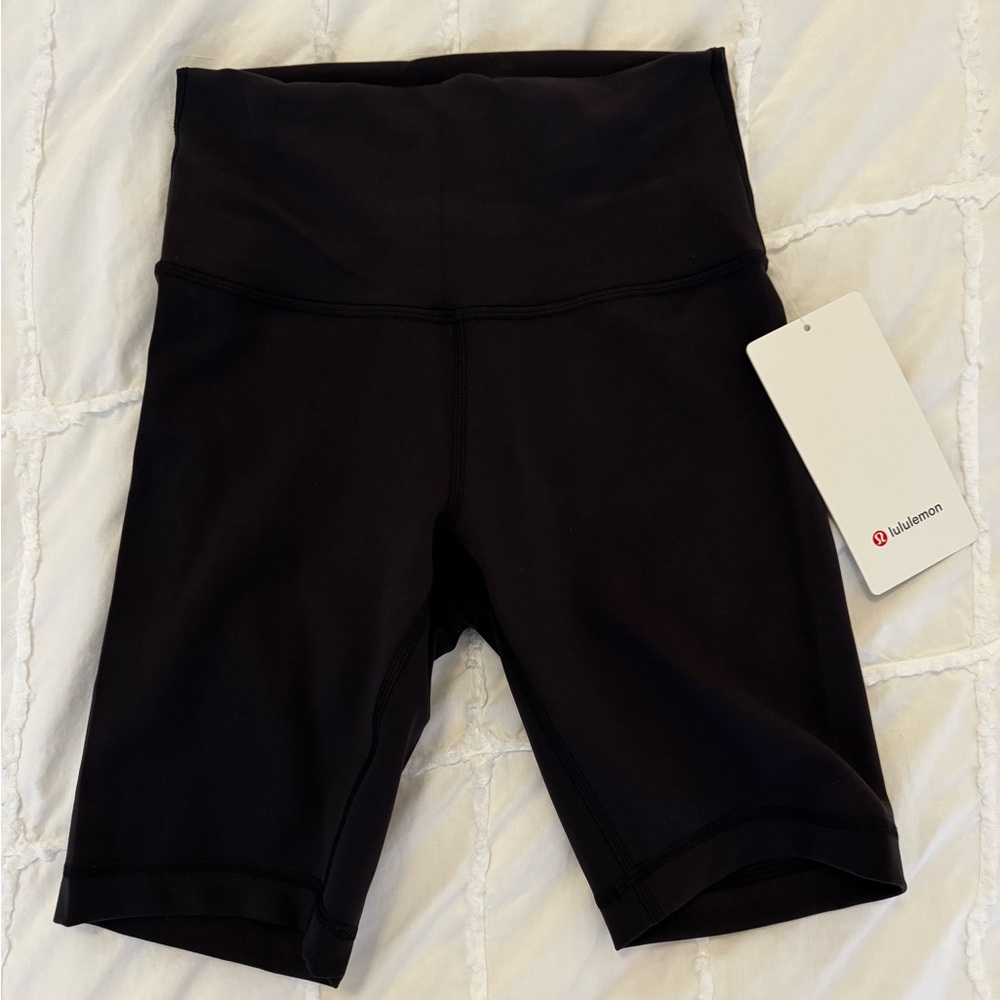 NWT Lululemon Wunder Train HR Shorts 8” - Black Size 4